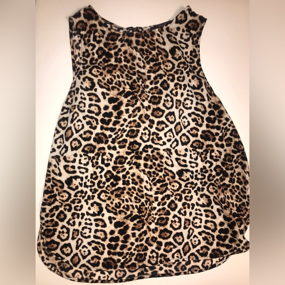 Forever 21 Leopard dress tank. Medium.